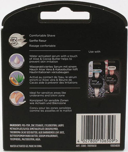 Wilkinson Sword Intuition Sensitive Touch Lames De Rasoir Femme X6