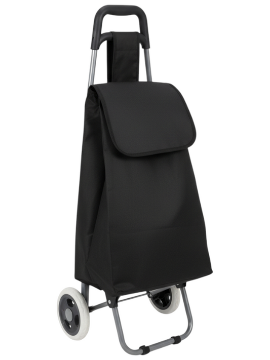 Chariot de Courses Épuré Noir