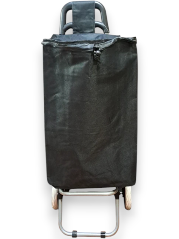 Chariot de Courses Épuré Noir