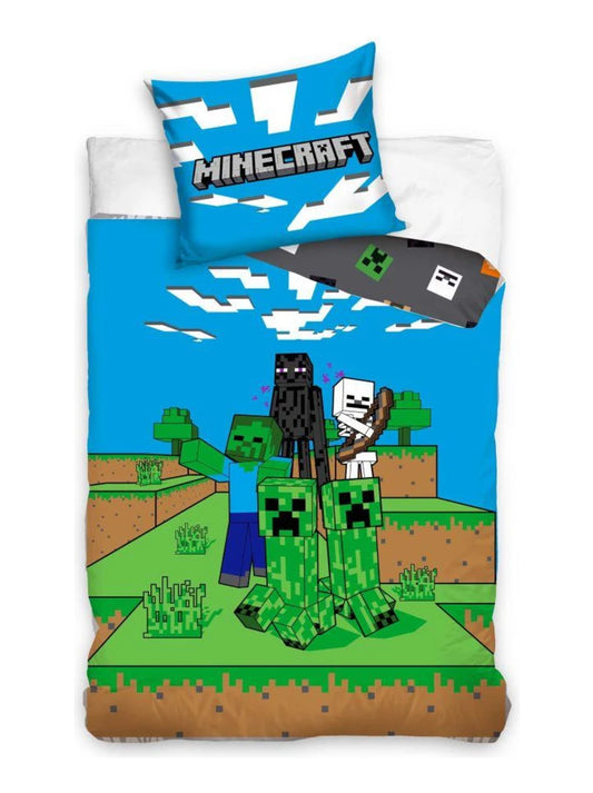 Parure de lit Minecraft Block